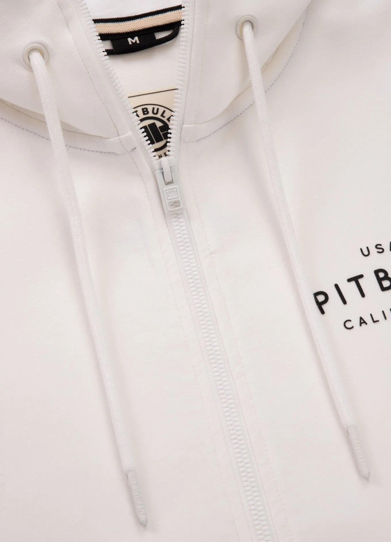 Men's Zip-up hoodie SAMPSON - Offwhite