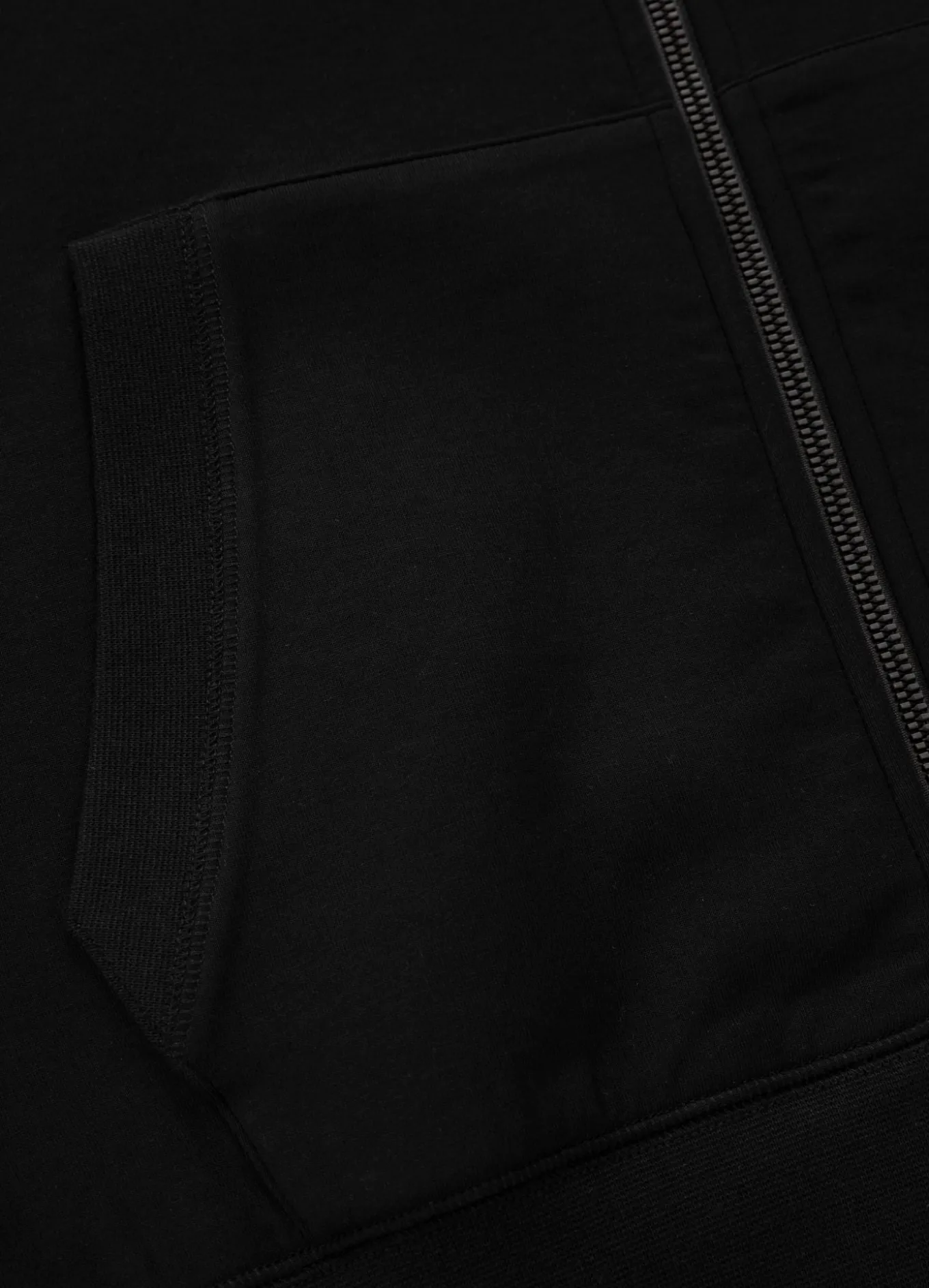 Men's Zip-up hoodie SAMPSON - Black