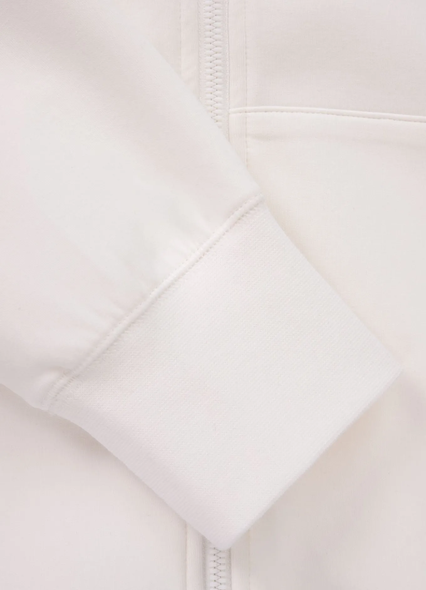 Men's Zip-up hoodie SAMPSON - Offwhite