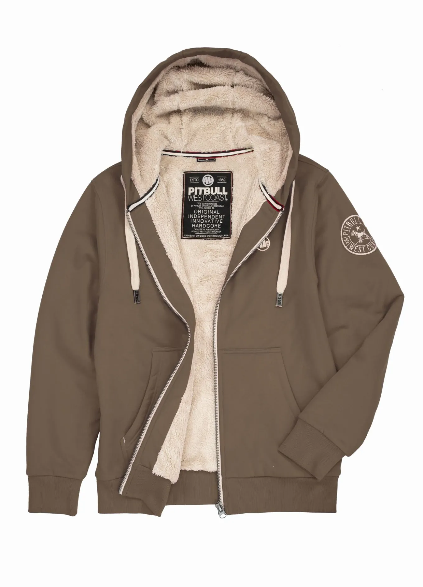 Men's Zip-up hoodie Sherpa Ruffin II