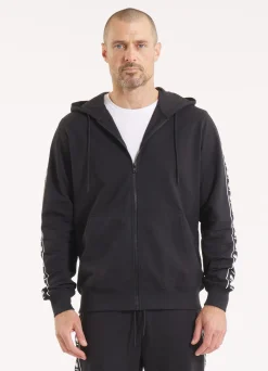 Men's Zip-up hoodie TAPE NUGGET - Black