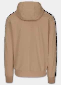 Men's Zip-up hoodie TAPE NUGGET - Light sand