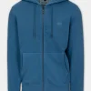 Men's Zip-up hoodie Washed Lancaster II - Shade blue