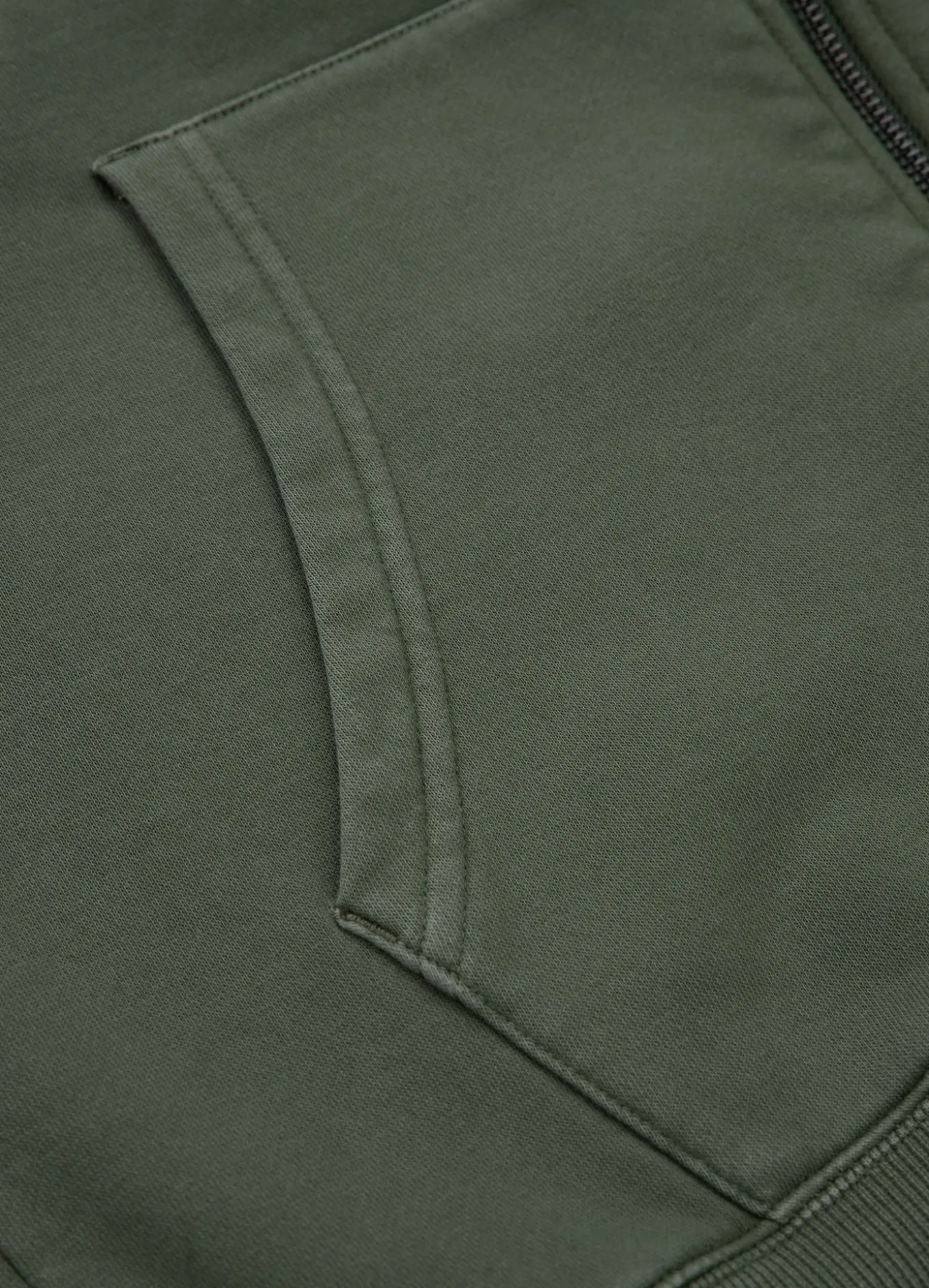 Men's Zip-up hoodie Washed MT FUJI