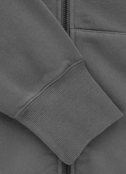 Men's Zip-up hoodie Washed ACE OF SPADES - Gray