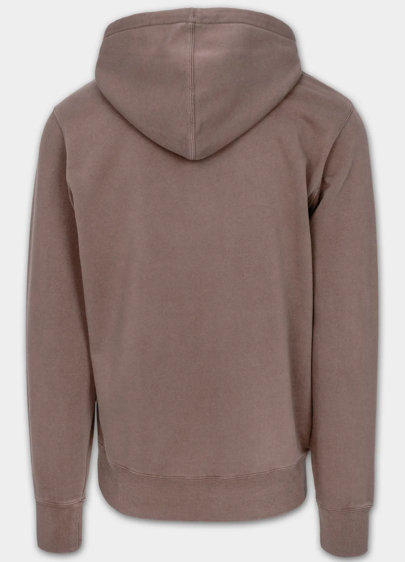 Men's Zip-up hoodie Washed Lancaster II - Burgundy