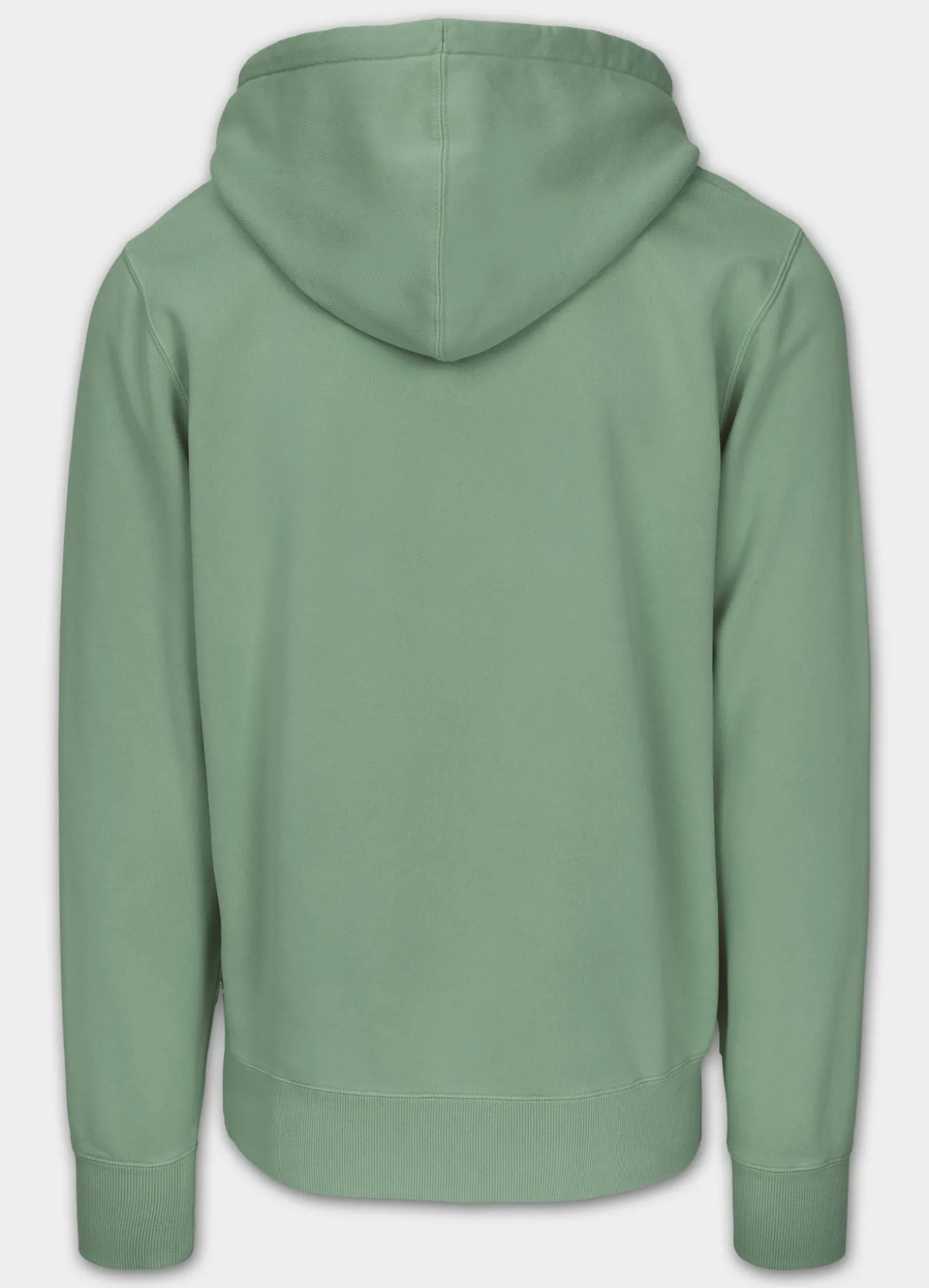 Men's Zip-up hoodie Washed Lancaster II - Sage green