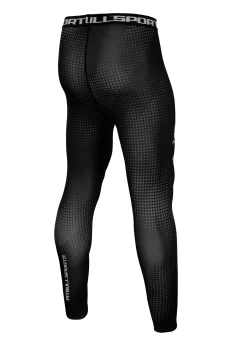 TOM DEBLASS DOT Black Compression Pants