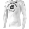 TOM DEBLASS DOT Long Sleeve White Rash Guard