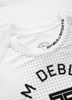 TOM DEBLASS DOT Long Sleeve White Rash Guard
