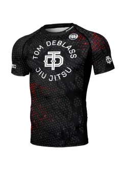 TOM DEBLASS TRIANGLE Black Rash Guard