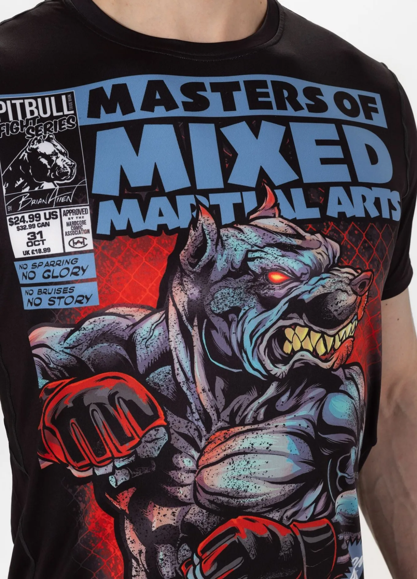 T-Shirt Mesh Performance Pro plus Masters Of MMA