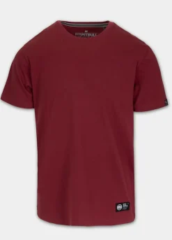 T-shirt NO LOGO Burgundy