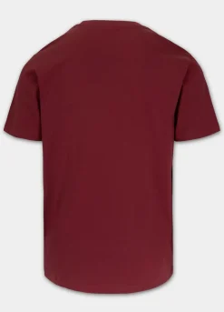 T-shirt NO LOGO Burgundy