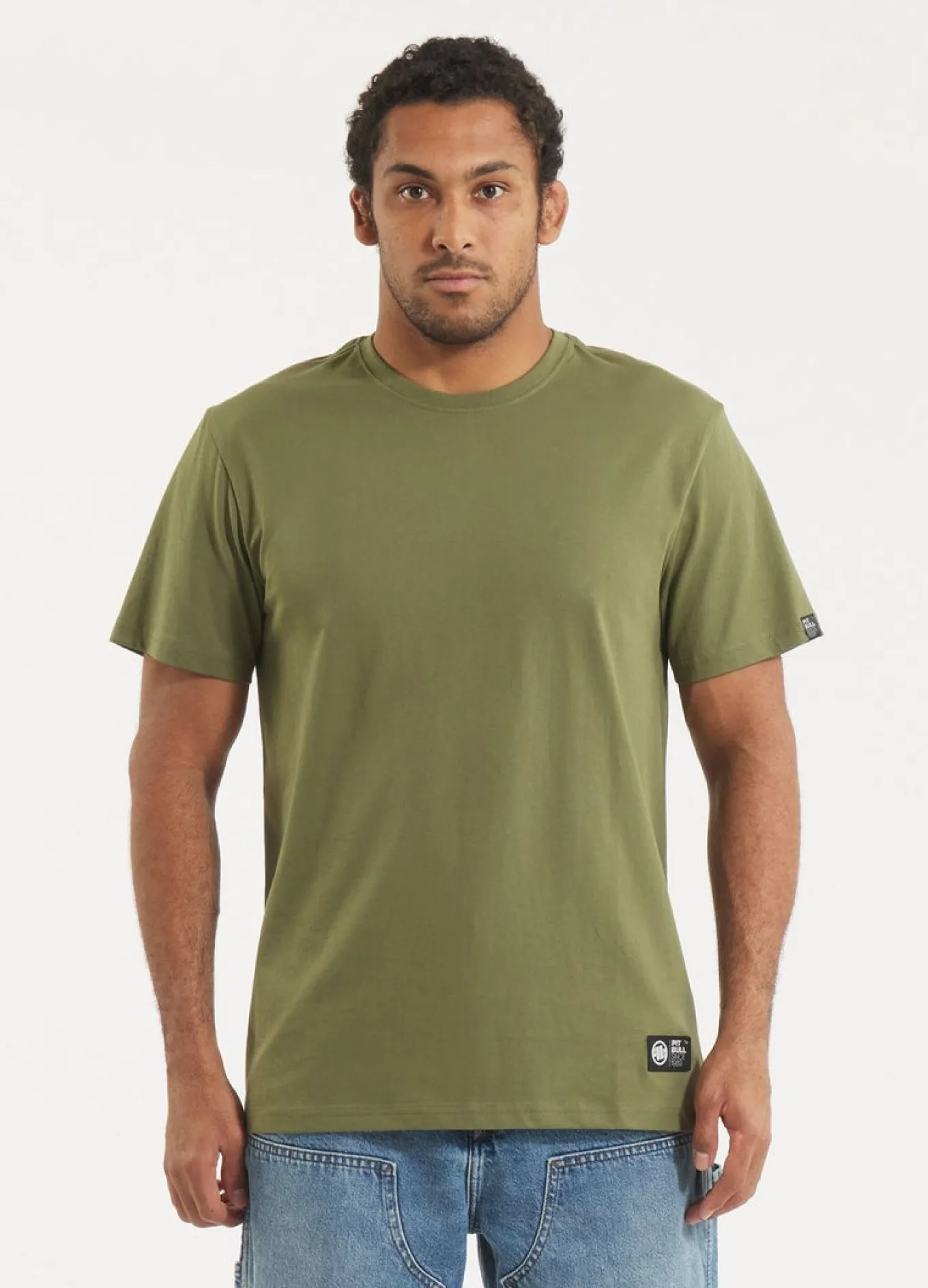 T-shirt NO LOGO Olive
