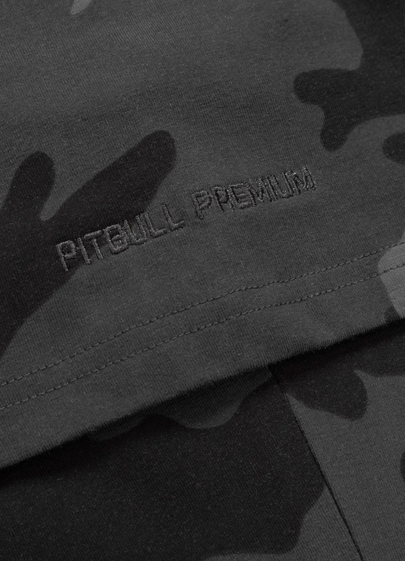 T-Shirt Slim Fit Classic Boxing - All Black Camo