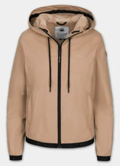 Women's hooded jacket PRIMOSA - Dark Sand