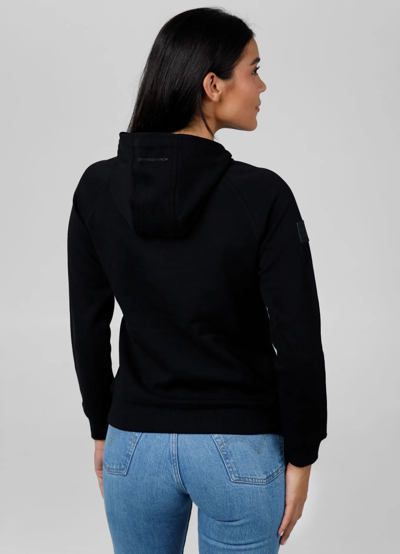 Women's hoodie Georgia - Black/Black