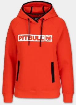 Women's hoodie Georgia - Flame red