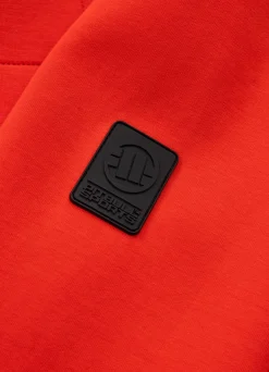 Women's hoodie Georgia - Flame red