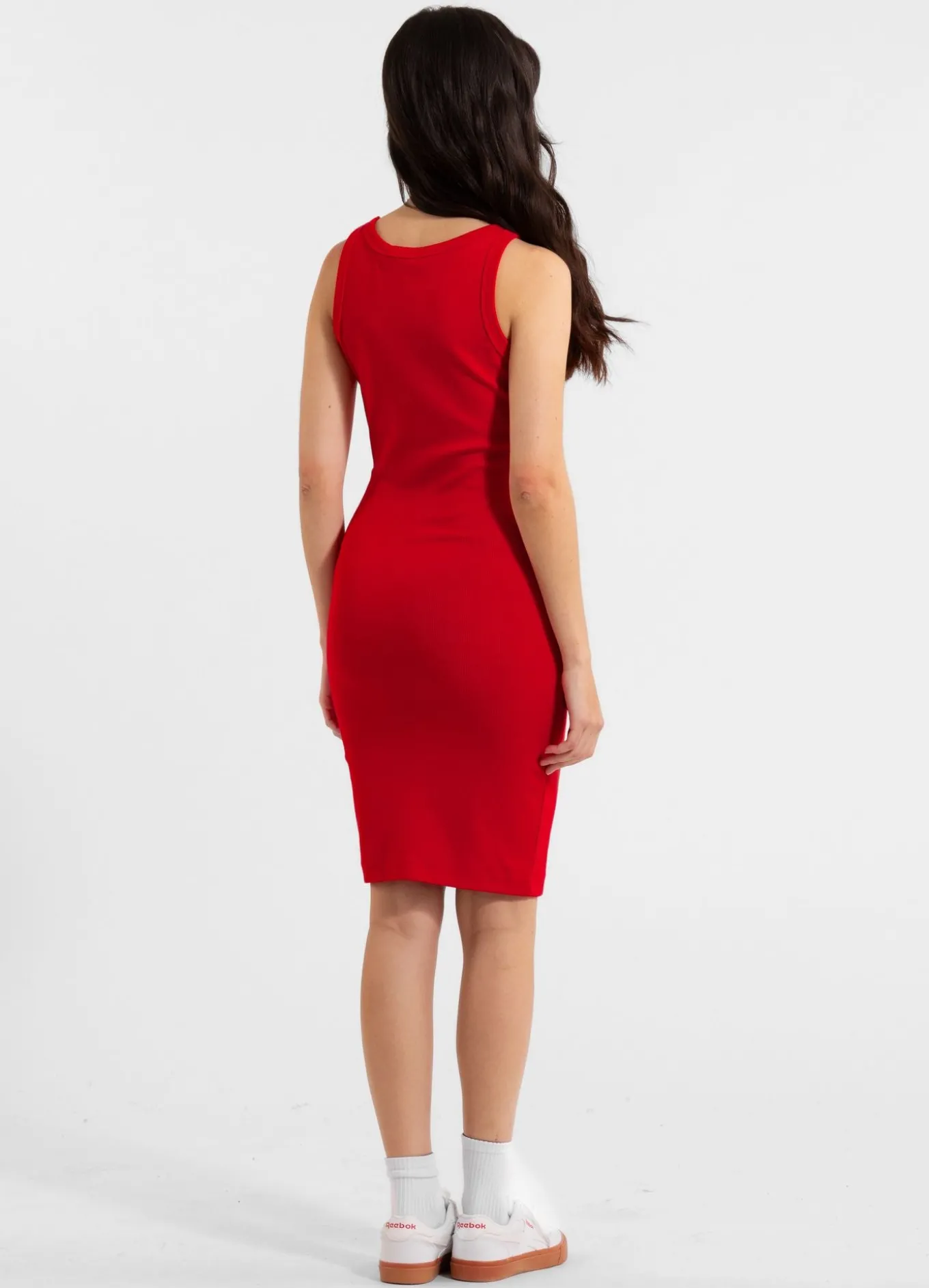 Women's Sports dress Rib LAYLA - Red
