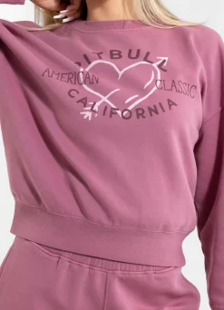 Women's sweatshirt Washed MANZANITA HEART