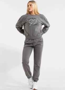 Women's sweatshirt Washed MANZANITA HEART