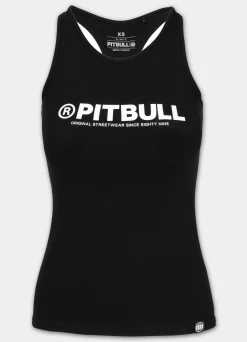 Women's Tank Top Slim Fit PITBULL R - Black