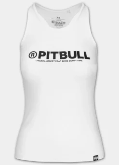 Women's Tank Top Slim Fit PITBULL R - White