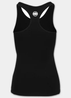 Women's Tank Top Slim Fit PITBULL R - Black