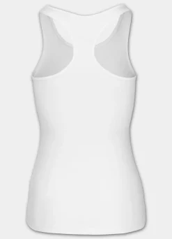 Women's Tank Top Slim Fit PUPPY - White