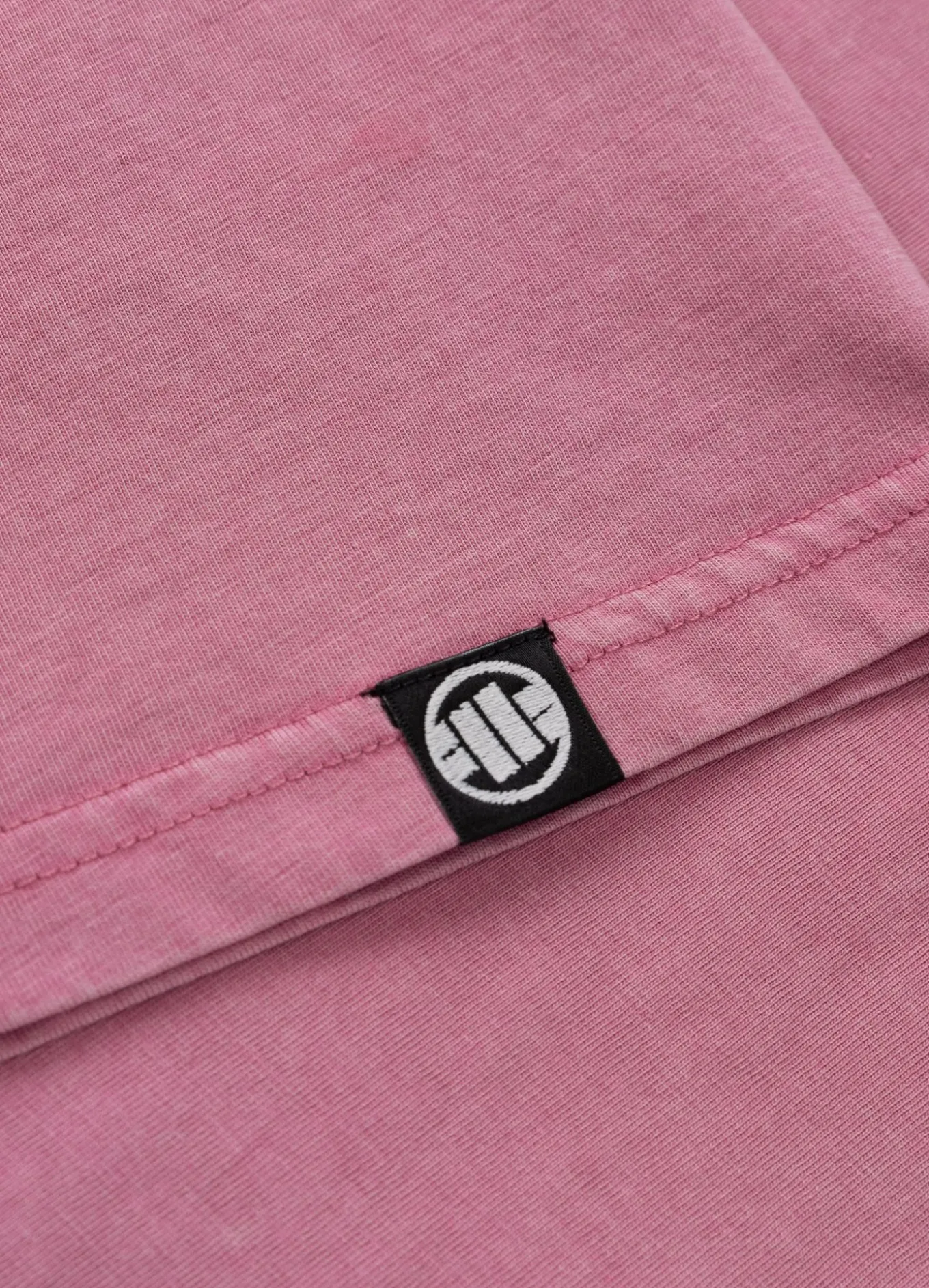 Women's T-Shirt Denim Washed ANGEL LOGO - Pink