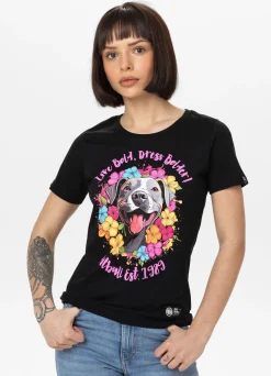 Women's T-Shirt Happy-Pit - Black