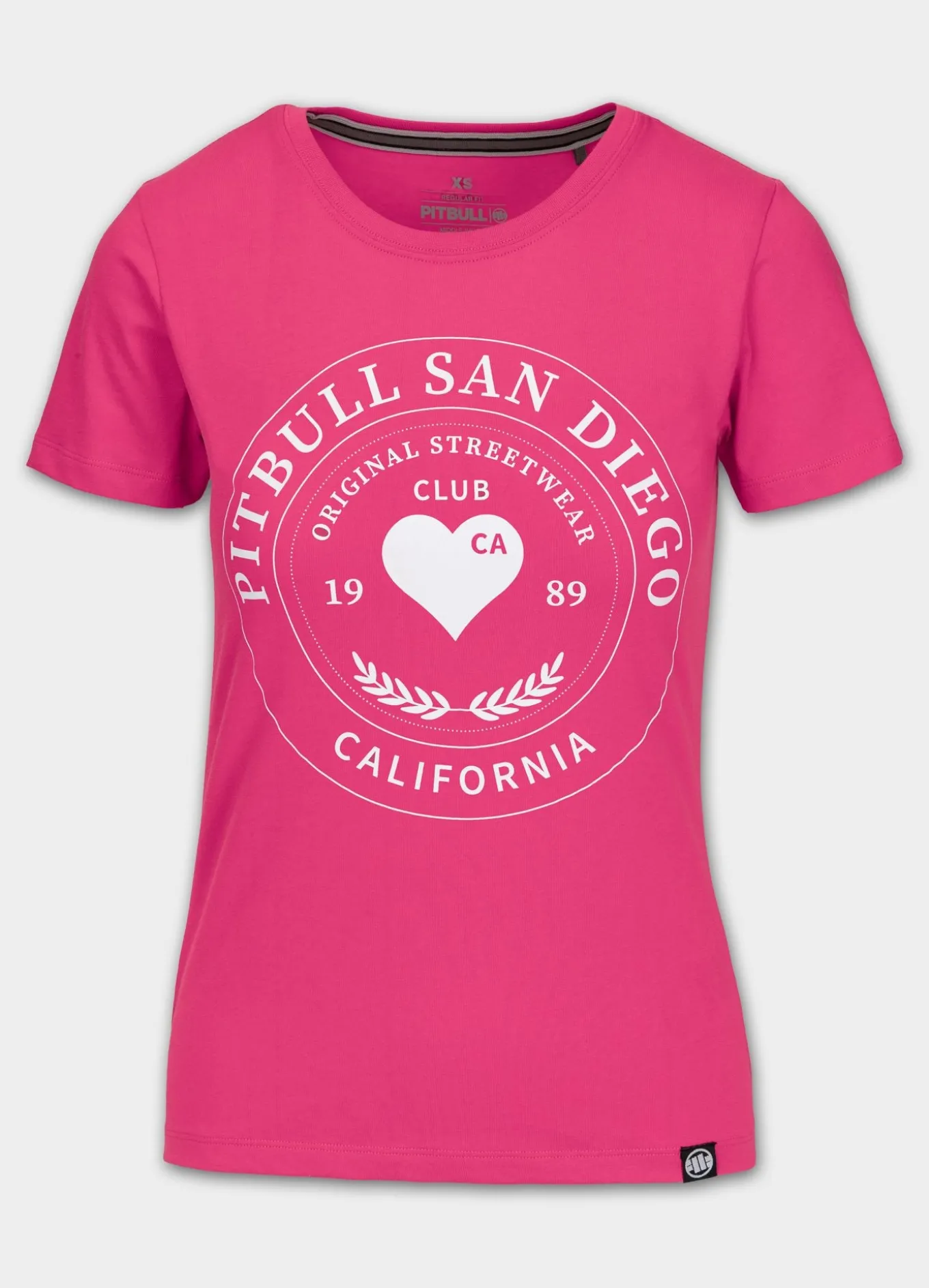 Women's T-Shirt HEARTIE - Rasberrry