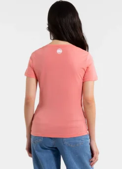 Women's T-Shirt PITBULL SD - Coral