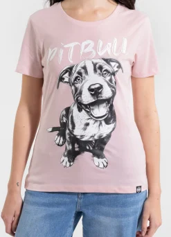 Women's T-Shirt PUPPY II - Pink