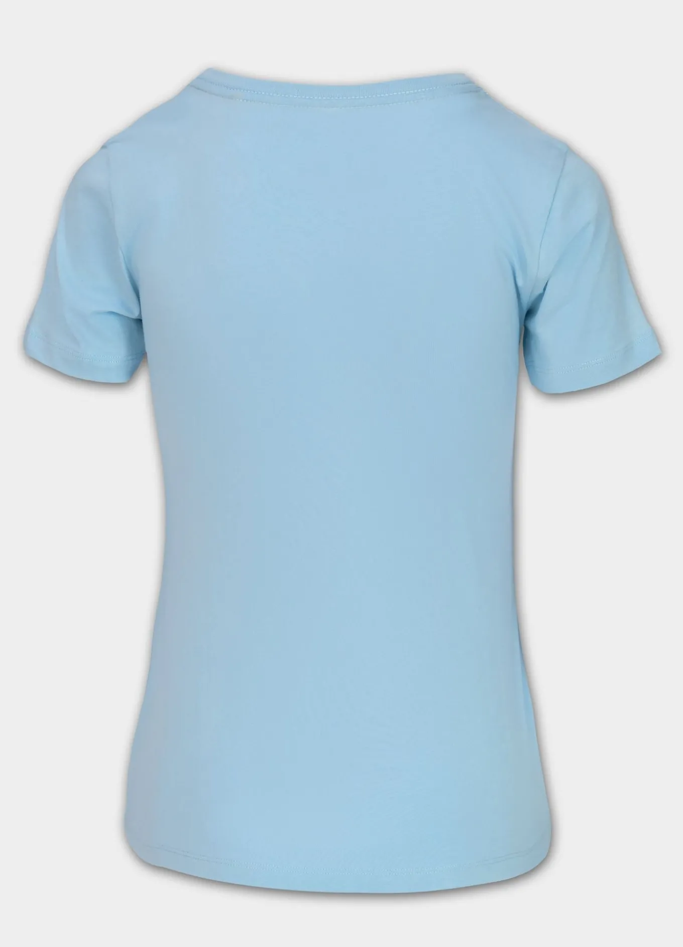 Women's T-Shirt SUNGLASSES DOG - Light blue