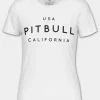 Women's T-Shirt USA CAL - White