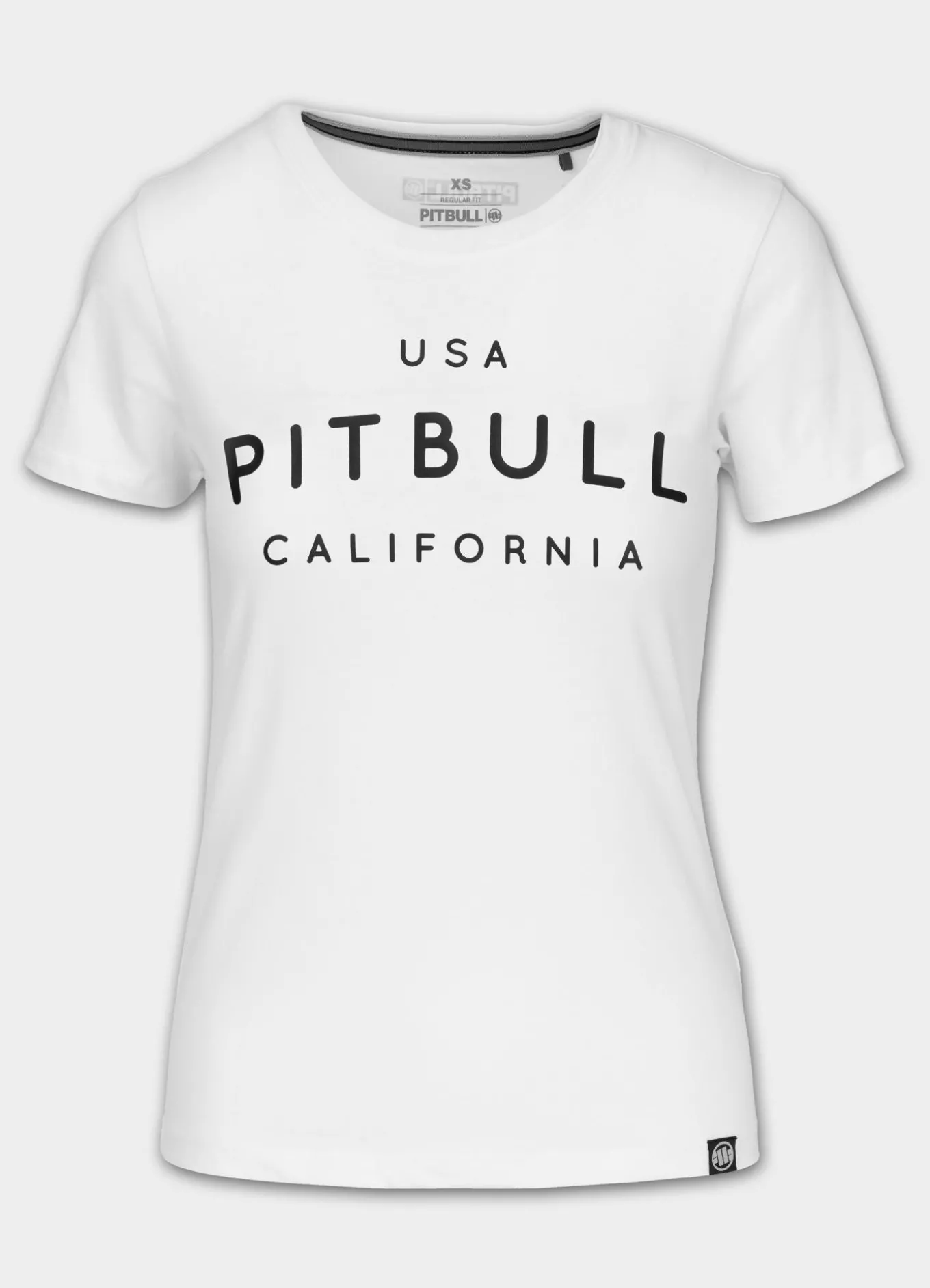 Women's T-Shirt USA CAL - White
