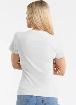 Women's T-Shirt USA CAL - White