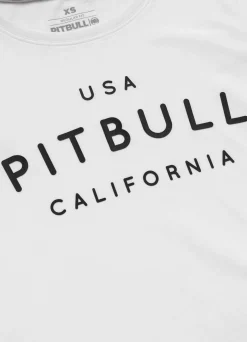 Women's T-Shirt USA CAL - White