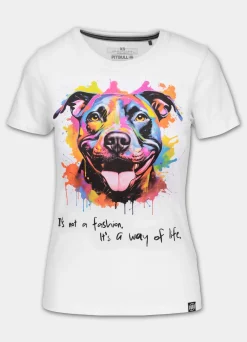 Women's T-Shirt WATERCOLOR - White