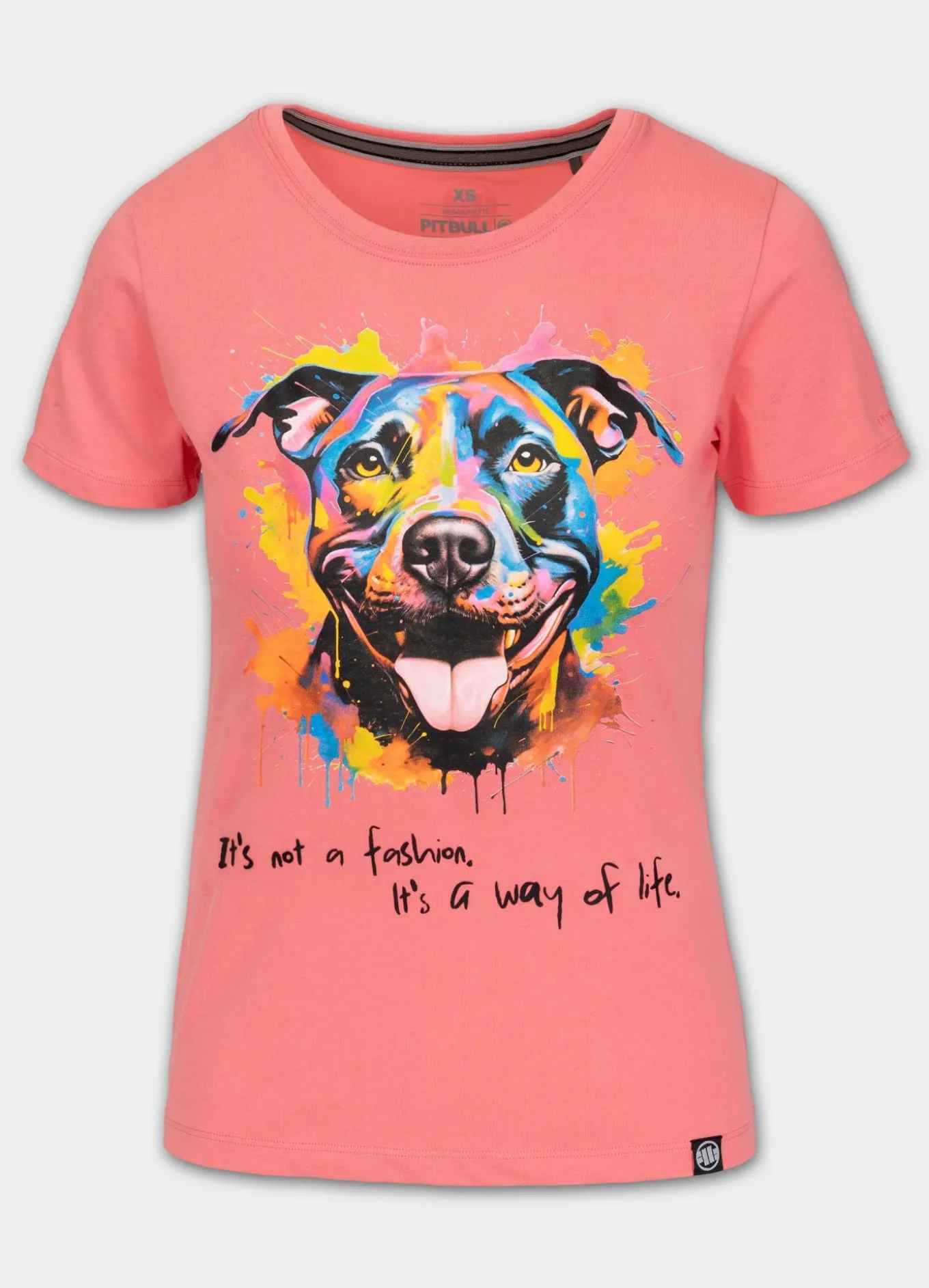 Women's T-Shirt WATERCOLOR - Coral