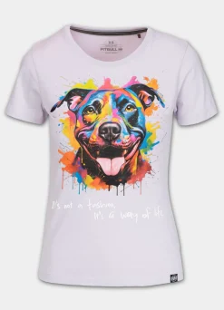 Women's T-Shirt WATERCOLOR - Lilac