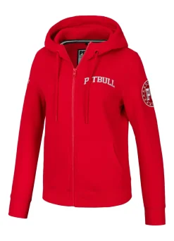 Women's zip-up hoodie French Tyrian