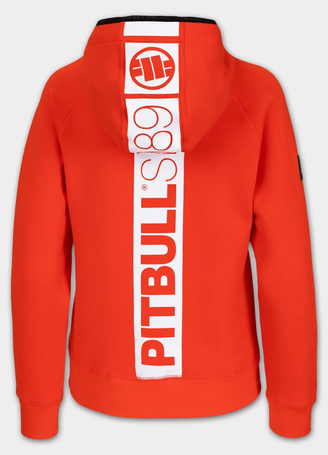 Women's zip-up hoodie Fuchsia - Flame red
