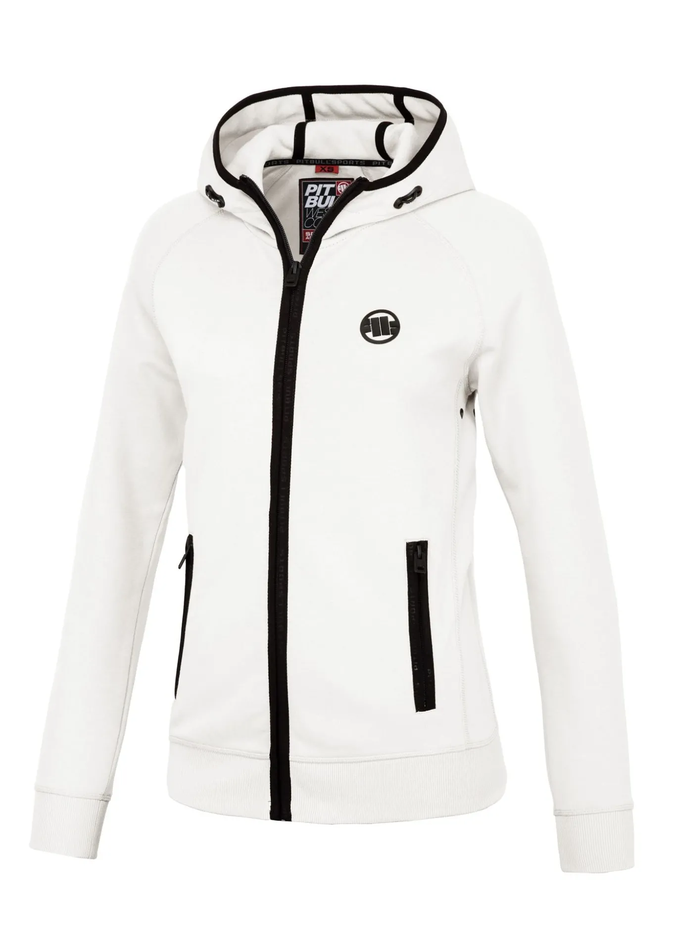 Women's zip-up hoodie Fuchsia - Offwhite