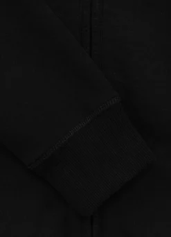 Women's zip-up hoodie Fuchsia - Black/Black