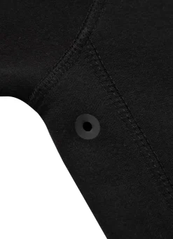 Women's zip-up hoodie Fuchsia - Black/Black
