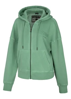 Women's zip-up hoodie Washed Manzanita II